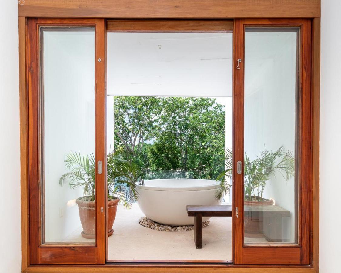 Tulum Country Club Private Villa With Pool 18 People Buitenkant foto