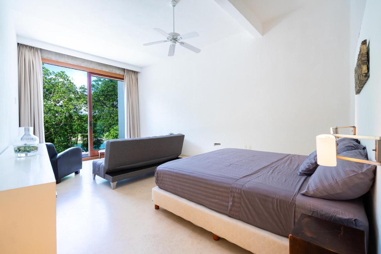 Tulum Country Club Private Villa With Pool 18 People Buitenkant foto