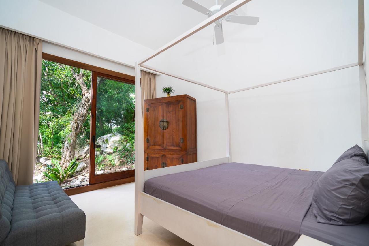 Tulum Country Club Private Villa With Pool 18 People Buitenkant foto