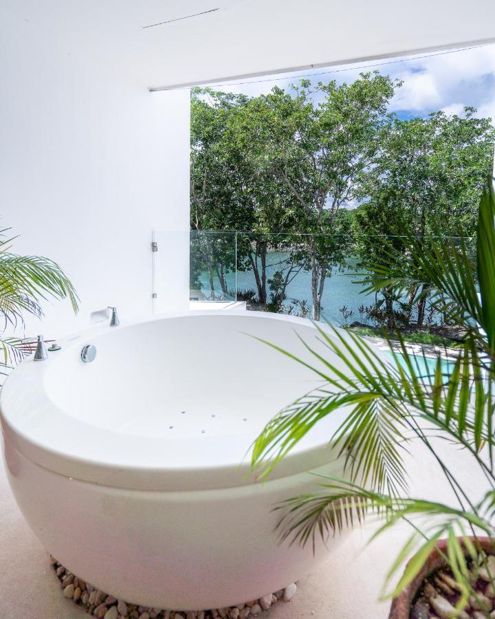 Tulum Country Club Private Villa With Pool 18 People Buitenkant foto