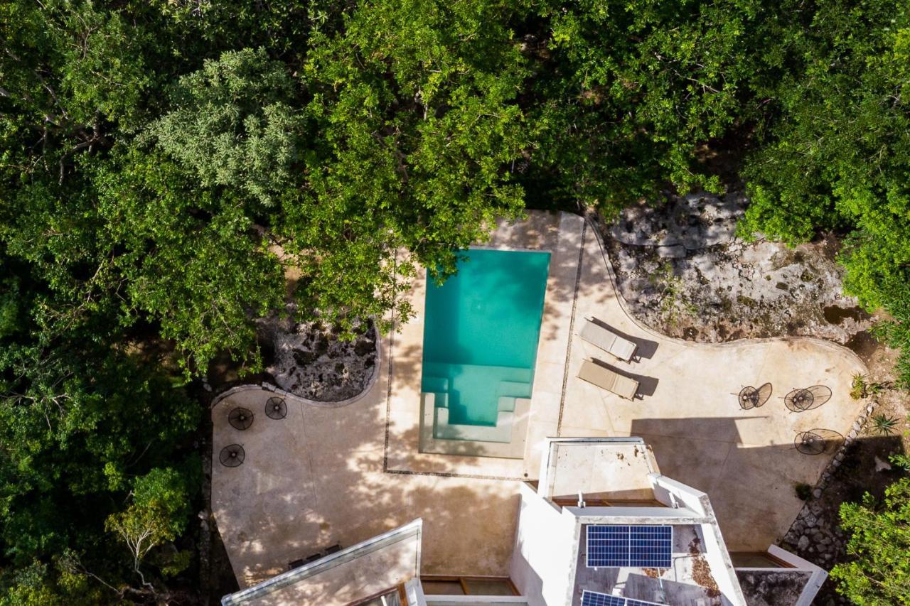 Tulum Country Club Private Villa With Pool 18 People Buitenkant foto