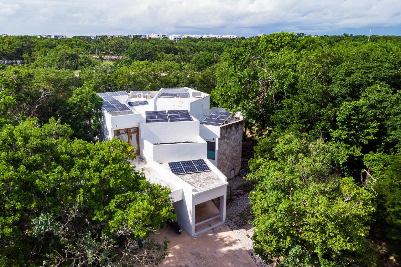 Tulum Country Club Private Villa With Pool 18 People Buitenkant foto