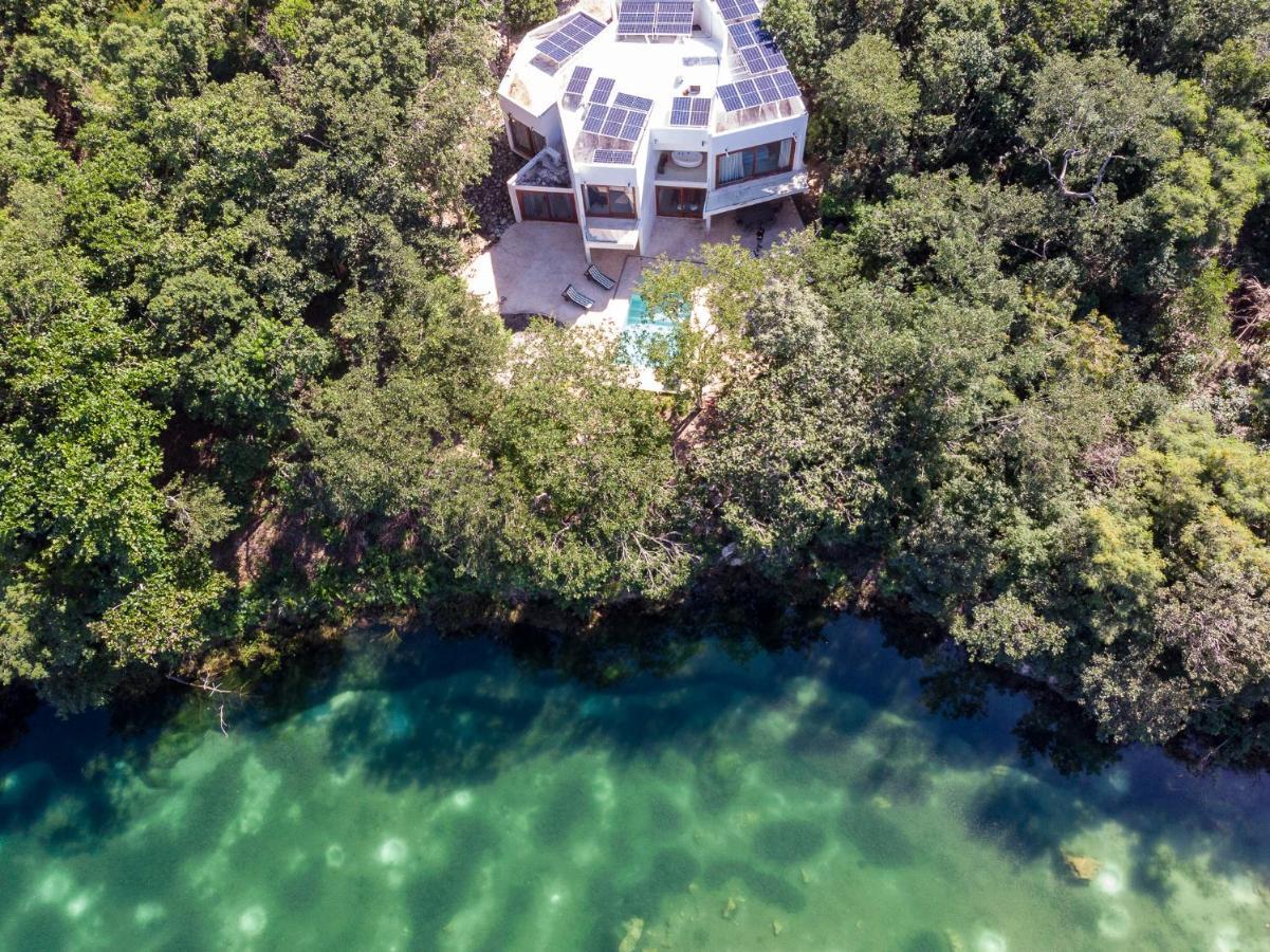 Tulum Country Club Private Villa With Pool 18 People Buitenkant foto